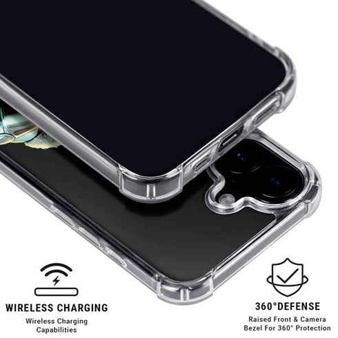 Marvel Dr. Doom iPhone 16 Clear Case